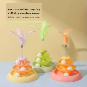 Cat Spinning Wheel (PL002) — wholesale cat toy