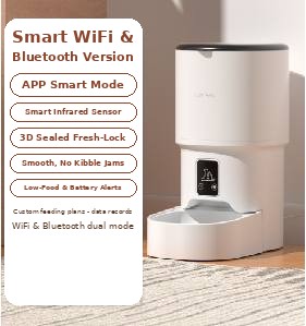 Smart Feeder with app control (PL050) — wholesale automatic pet feeder