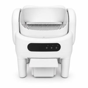 Semi-enclosed smart litter box app version (PL100) — wholesale self-cleaning litter box